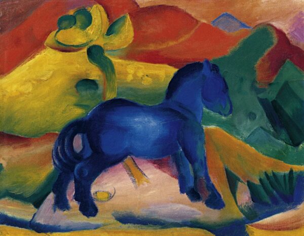 Kleines blaues Pferd – Franz Marc Franz Marc 2024-11-21