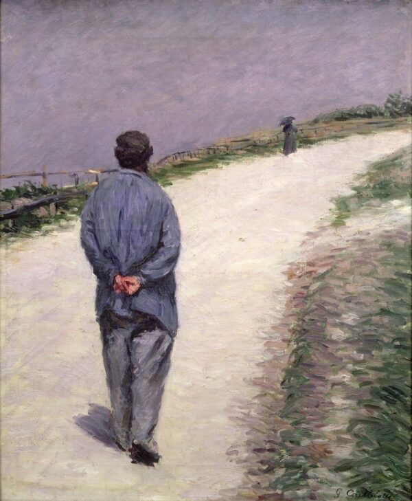 Père Magloire auf dem Weg nach Saint-Clair, Etretat – Caillebotte Gustave Caillebotte 2024-11-21