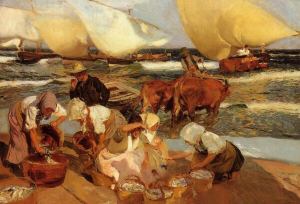 Strand in Valencia – Sorolla Joaquín Sorolla 2024-11-21