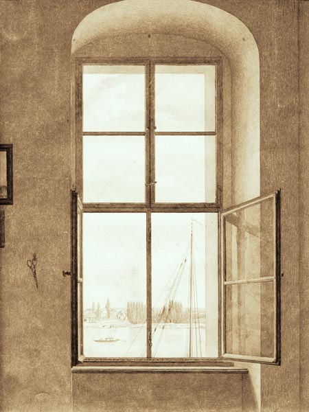 Blick aus dem Studio – Caspar David Friedrich Caspar David Friedrich 2024-09-20