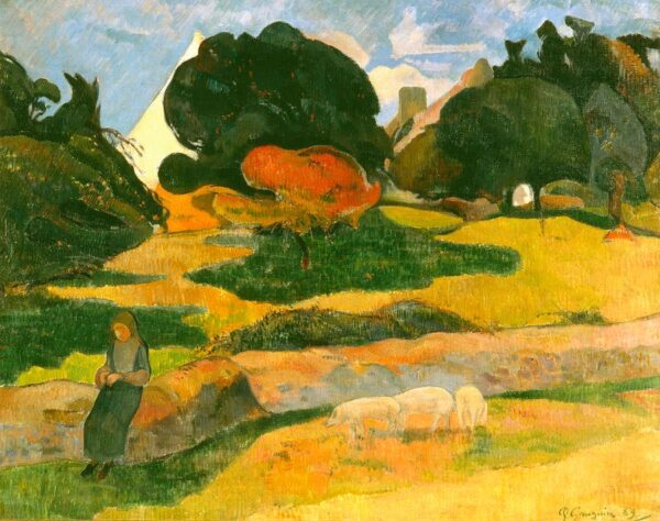 Mädchen, das Schweine hütet – Paul Gauguin Paul Gauguin 2024-11-21