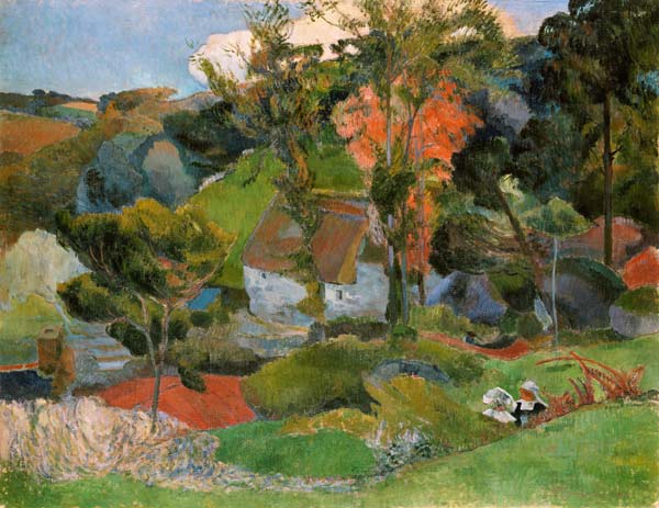 Landschaft in Pont Aven – Paul Gauguin Paul Gauguin 2024-11-21