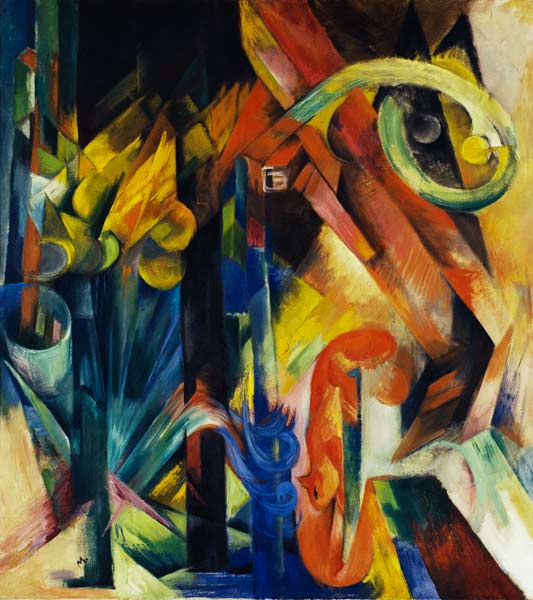 Wald mit Eichhörnchen – Franz Marc Franz Marc 2024-11-21