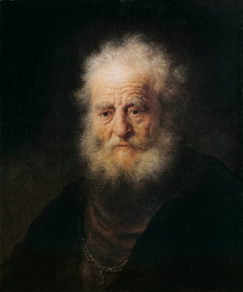 Studienkopf einer älteren Person – Rembrandt van Rijn Rembrandt van Rijn 2024-11-21