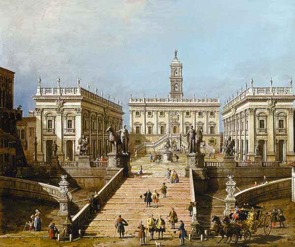 Rom, Treppe zum Campidoglio – Giovanni Antonio Canal Giovanni Antonio Canal 2024-11-21