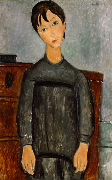 Mädchen mit der schwarzen Schürze – Amedeo Modigliani Amedeo Modigliani 2024-09-20