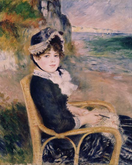 Häkelnde Frau am Meer – Pierre-Auguste Renoir Pierre-Auguste Renoir 2024-12-30