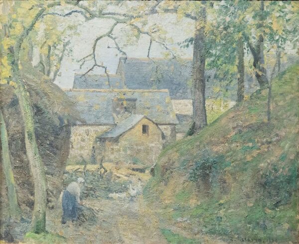 Die Farm in Montfoucault – Camille Pissarro Camille Pissarro 2024-11-21