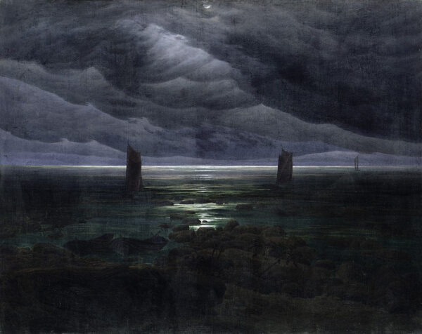 Mondlicht am Ufer – Caspar David Friedrich Caspar David Friedrich 2024-11-21