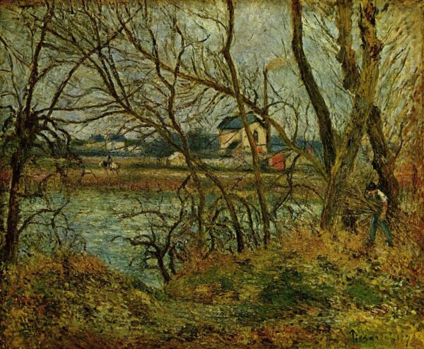 Die Ufer der Oise in der Nähe von Pontoise – Camille Pissarro Camille Pissarro 2024-11-21