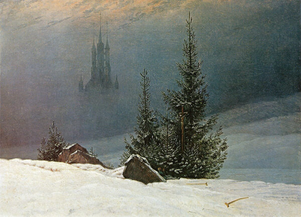 Winterlandschaft mit Kirche – Caspar David Friedrich Caspar David Friedrich 2024-11-21