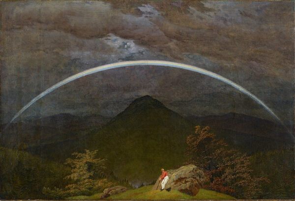 Berglandschaft mit Regenbogen – Caspar David Friedrich Caspar David Friedrich 2024-11-21