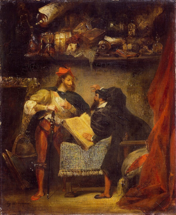 Faust und Mephistopheles – Eugène Delacroix Eugène Delacroix 2024-11-21