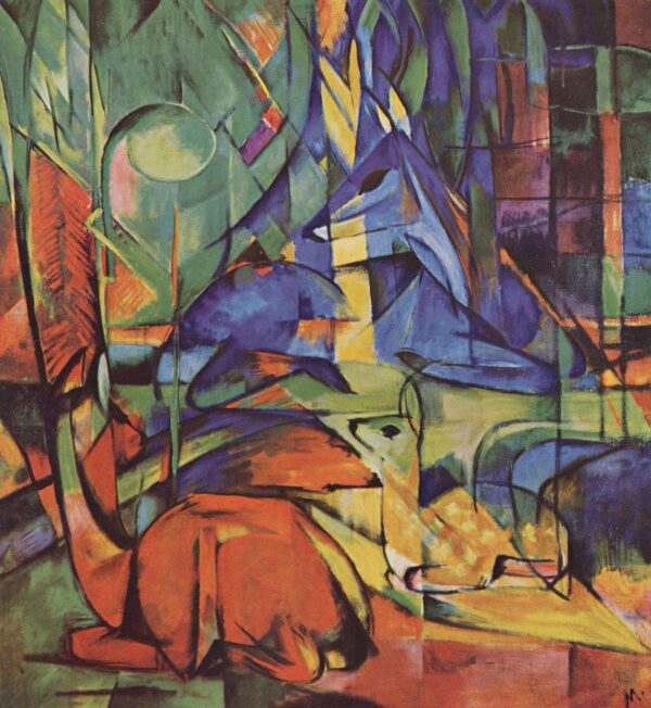 Hirsch im Wald ii – Franz Marc Franz Marc 2024-11-21