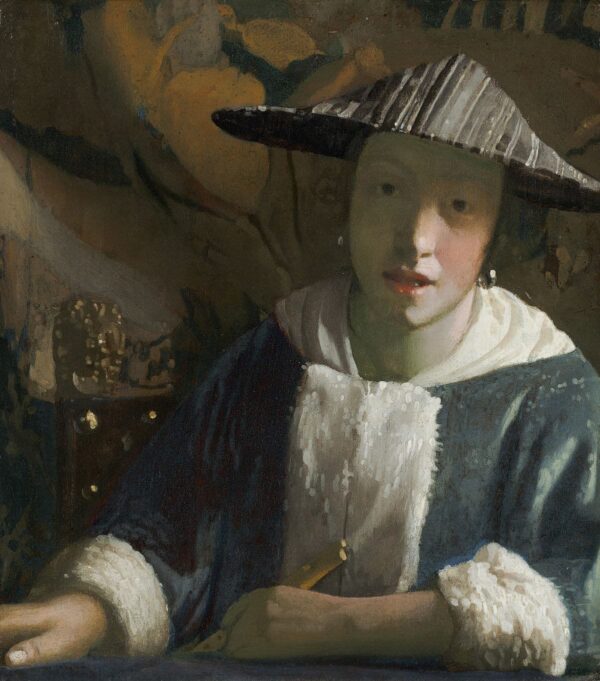 Das junge Mädchen mit der Flöte – Johannes Vermeer Jan Vermeer van Delft 2024-11-21