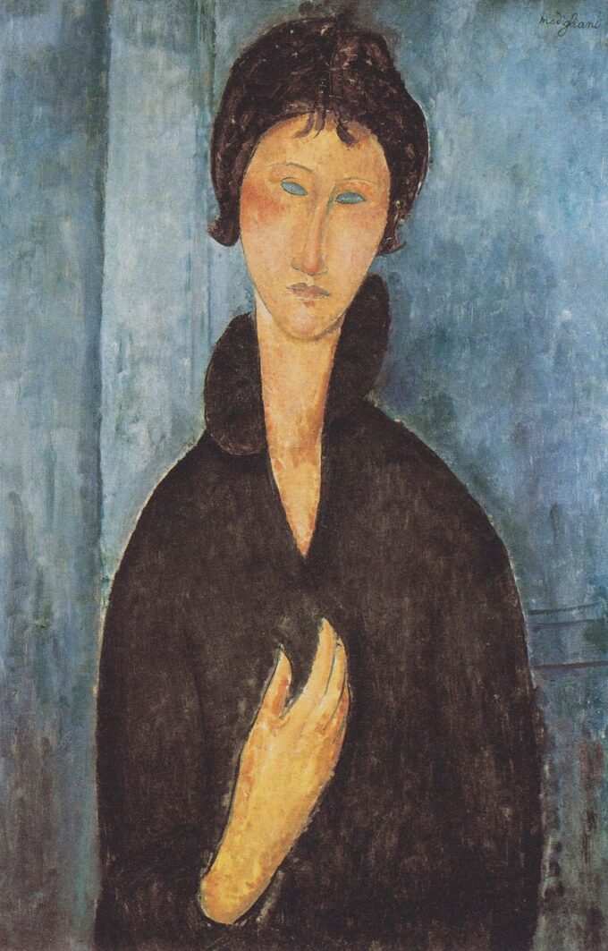 Frau mit blauen Augen – Amedeo Modigliani Amedeo Modigliani 2024-09-20