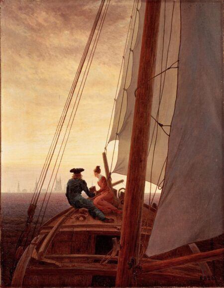 Auf dem Segelboot – Caspar David Friedrich Caspar David Friedrich 2024-12-30