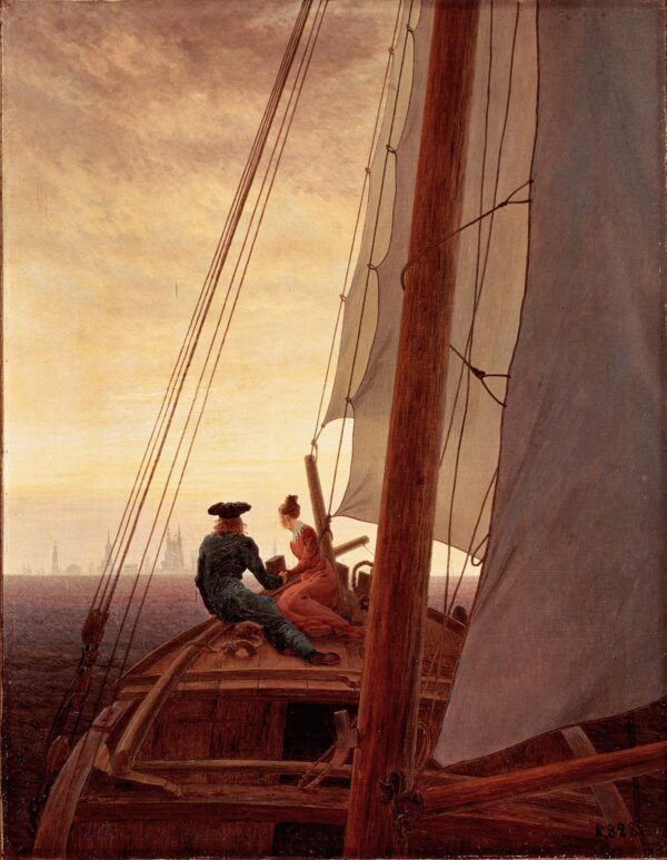 Auf dem Segelboot – Caspar David Friedrich Caspar David Friedrich 2024-11-21