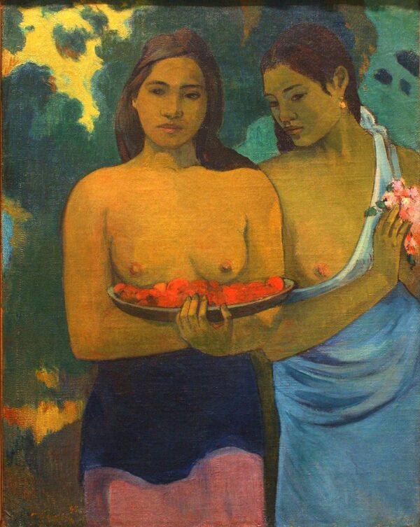 Die Brüste mit roten Blumen – Paul Gauguin Paul Gauguin 2024-11-21