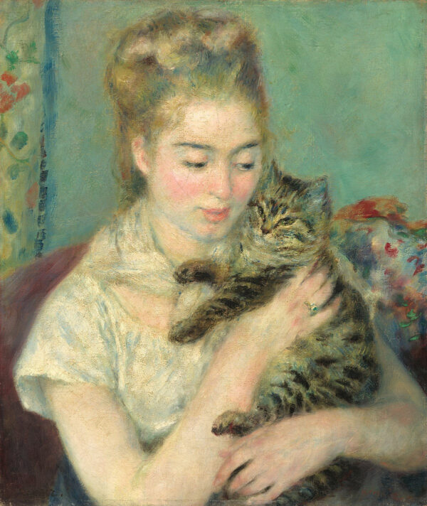 Frau mit Katze – Pierre-Auguste Renoir Pierre-Auguste Renoir 2024-12-30