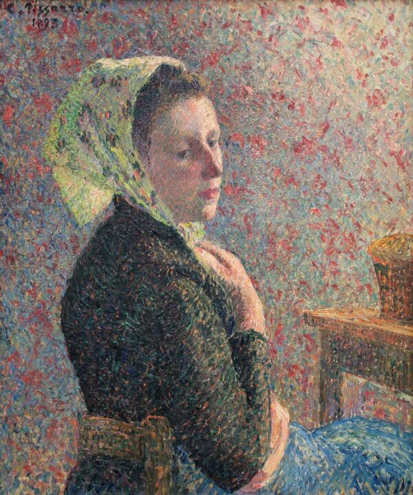 Frau mit grünem Kopftuch – Camille Pissarro Camille Pissarro 2024-11-21