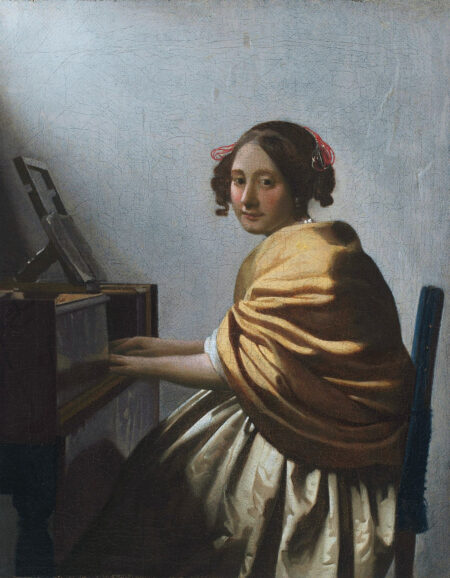 Dame, die das Virginal spielt – Johannes Vermeer Jan Vermeer van Delft 2025-01-03