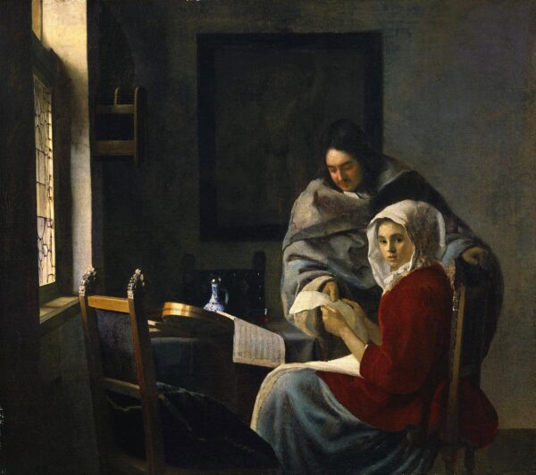 Die unterbrochene Musikstunde – Johannes Vermeer Jan Vermeer van Delft 2024-11-21