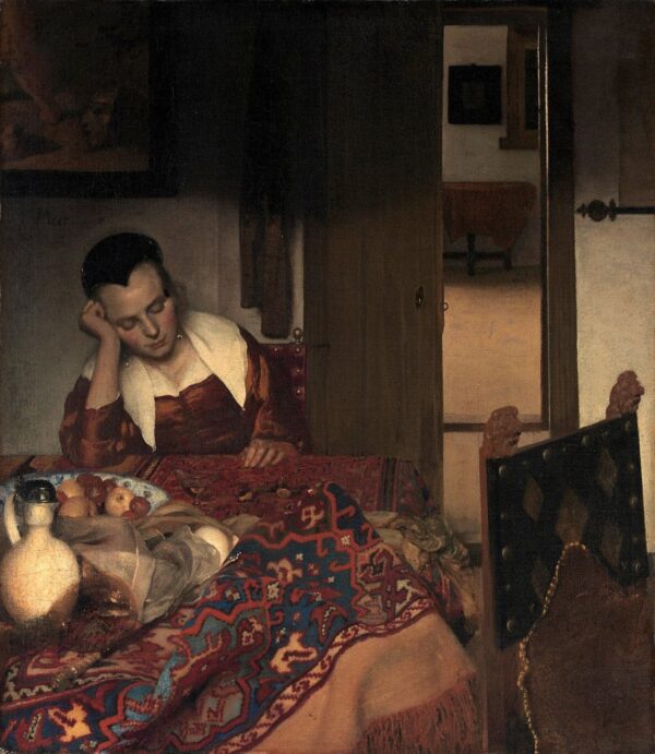 Ein schlafendes Mädchen – Johannes Vermeer Jan Vermeer van Delft 2024-11-21