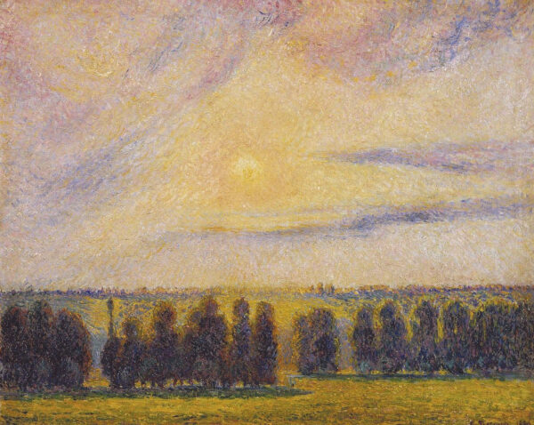 Sonnenuntergang in Eragny – Camille Pissarro Camille Pissarro 2024-11-21