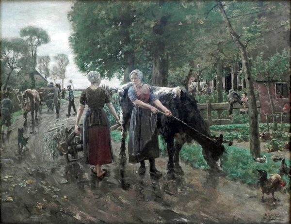 Straße des niederländischen Dorfes – Max Liebermann Max Liebermann 2024-11-21