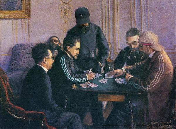 Die Partie Bésigue – Caillebotte Gustave Caillebotte 2024-11-21