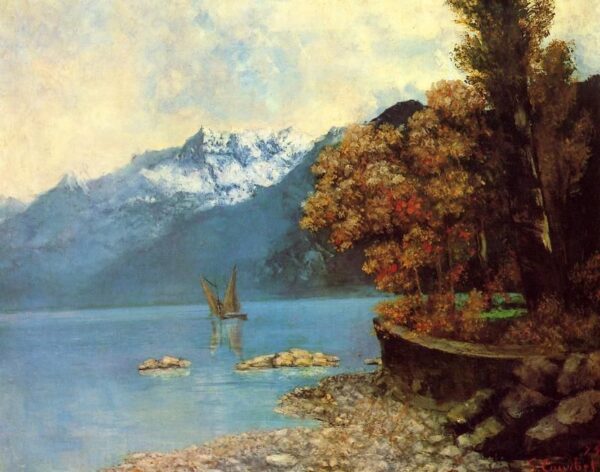 Lac Leman – Gustave Courbet Gustave Courbet 2024-11-21