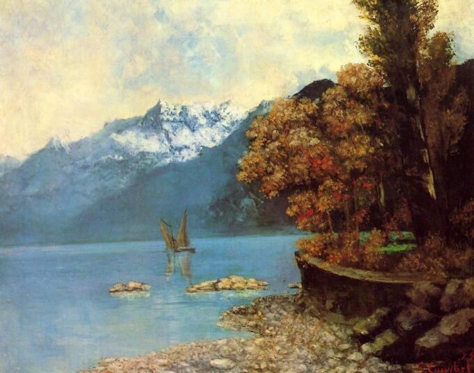 Lac Leman – Gustave Courbet Gustave Courbet 2024-09-19