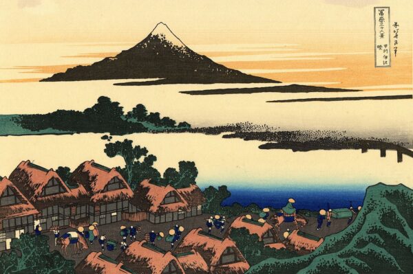 Die Morgendämmerung in Isawa in der Provinz Kai – Katsushika Hokusai Katsushika Hokusai 2024-11-13