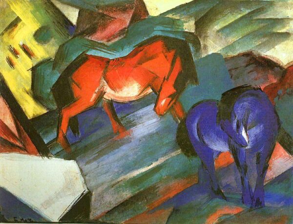 Rote und blaue Pferde – Franz Marc Franz Marc 2024-11-21