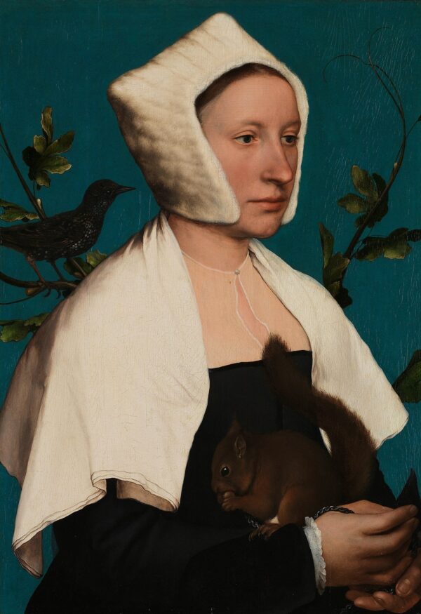 Eine Dame mit einem Eichhörnchen und einem Star – Hans Holbein der Jüngere Hans Holbein der Jüngere 2024-11-21