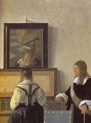 Das Detail der Musikstunde – Johannes Vermeer Jan Vermeer van Delft 2025-01-03