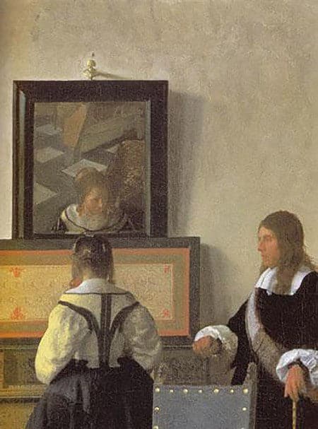 Das Detail der Musikstunde – Johannes Vermeer Jan Vermeer van Delft 2024-11-21