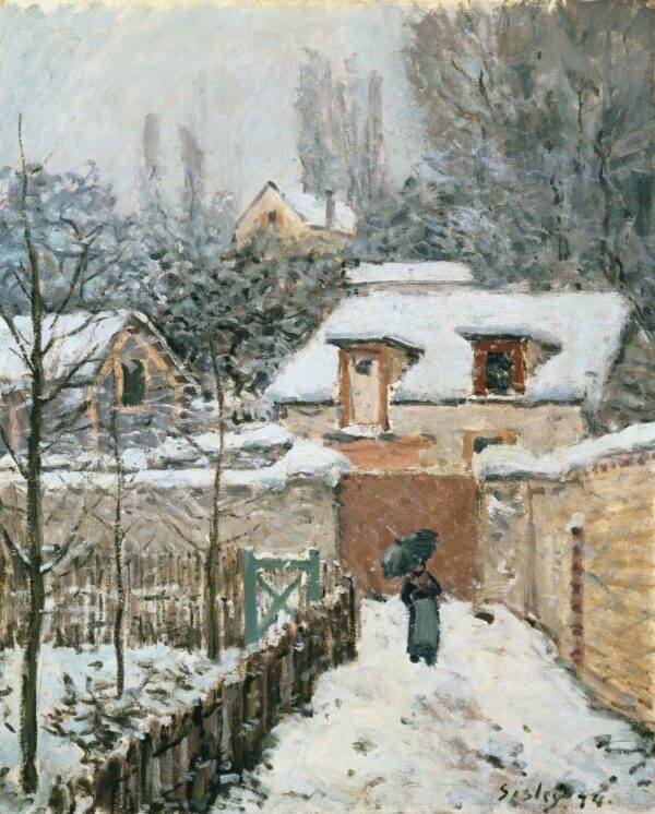 Schnee in Louveciennes – Alfred Sisley Alfred Sisley 2024-11-21