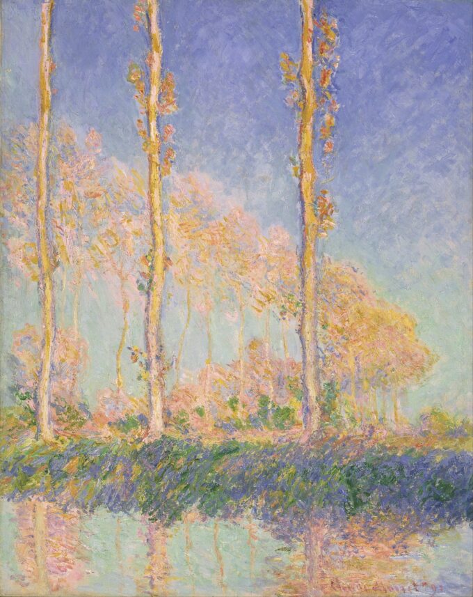 Die Pappeln, drei rosa Bäume, Herbst – Claude Monet Claude Monet 2024-09-19 2