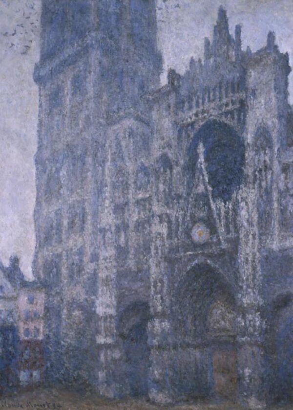 Die Kathedrale von Rouen. Das Portal und der Turm von Albane. Graues Wetter (W1345) – Claude Monet Claude Monet 2024-11-21