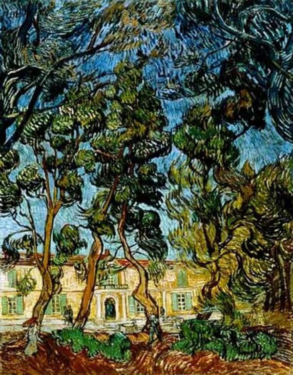 Bäume im Garten des Saint-Paul-Krankenhauses – Van Gogh Vincent Van Gogh 2024-11-20