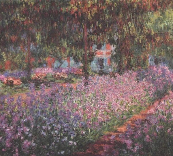 Der Garten des Künstlers in Giverny (Iris) – Claude Monet Beliebte Bilder 2024-11-21