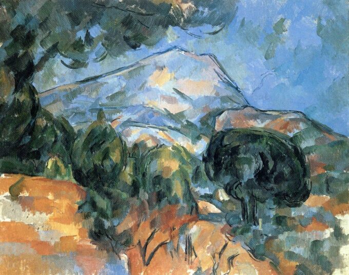 Montagne Sainte-Victoire über der Straße von Tholonet – Paul Cézanne Paul Cézanne 2024-09-20