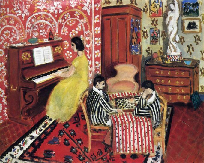 Pianist und Dame-Spieler – Matisse Henri Matisse 2024-09-19