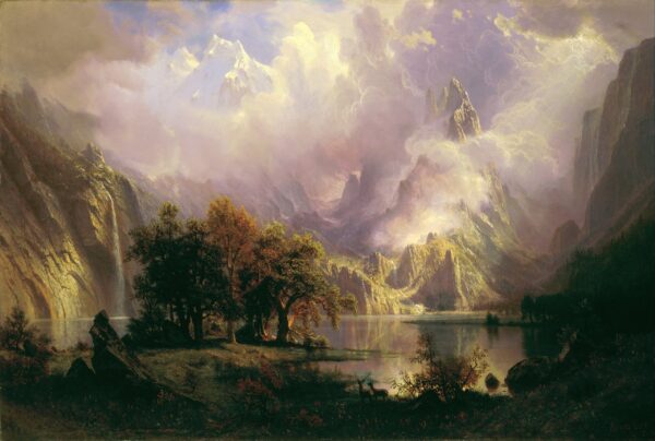 Landschaft der Rocky Mountains – Albert Bierstadt Albert Bierstadt 2024-11-21