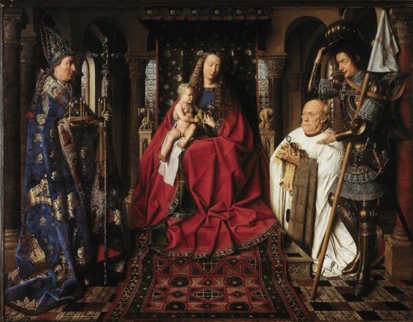 Madonna mit Kind und Kanonikus van der Paele – Jan Van Eyck Jan Van Eyck 2024-11-21