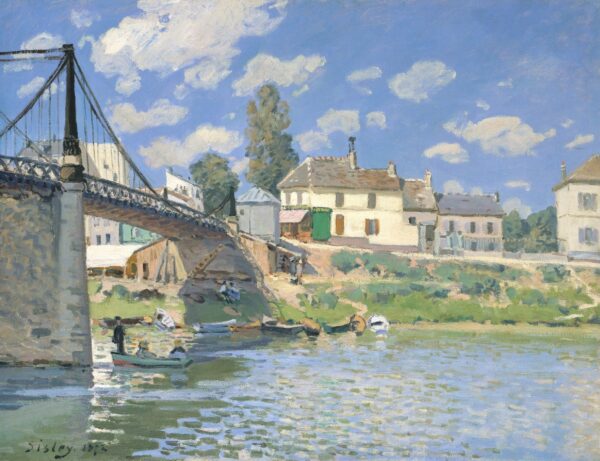 Die Brücke von Villeneuve-la-Garenne – Alfred Sisley Alfred Sisley 2024-11-21