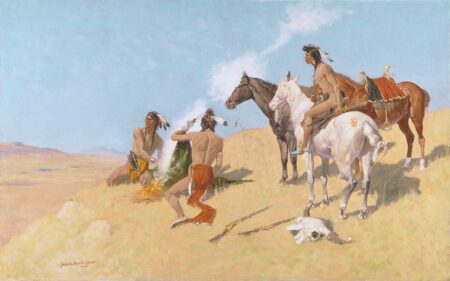 Das Rauchsignal, 1905 – Frederic Remington Frederic Remington 2024-12-30