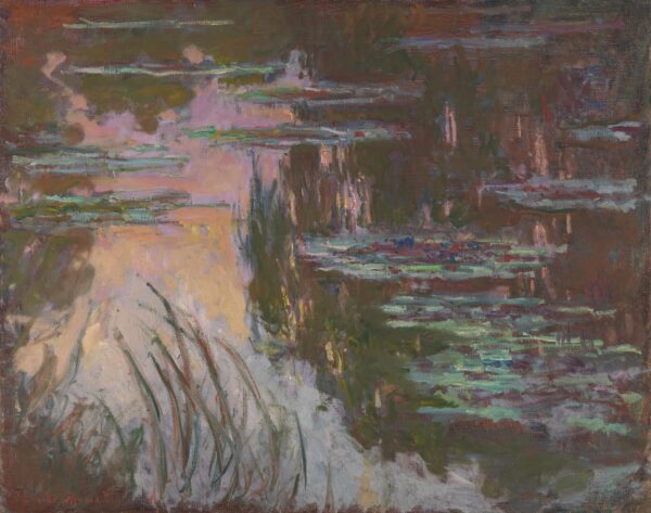 Seerosen bei Sonnenuntergang – Claude Monet Claude Monet 2024-11-21